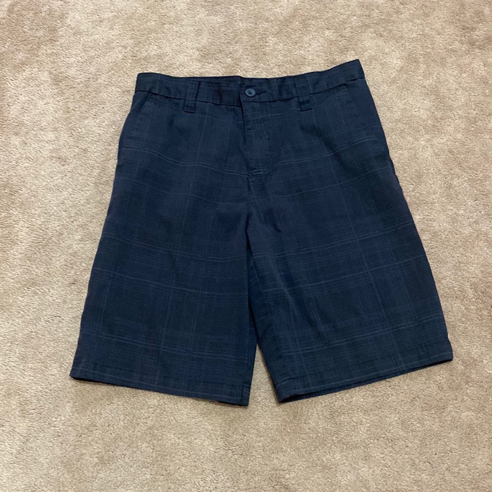 Subculture Black Plaid Shorts